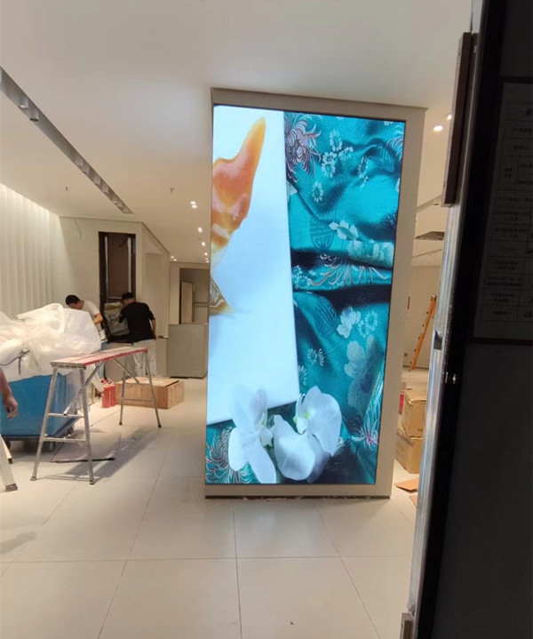 奎屯商场门店转角LED显示屏